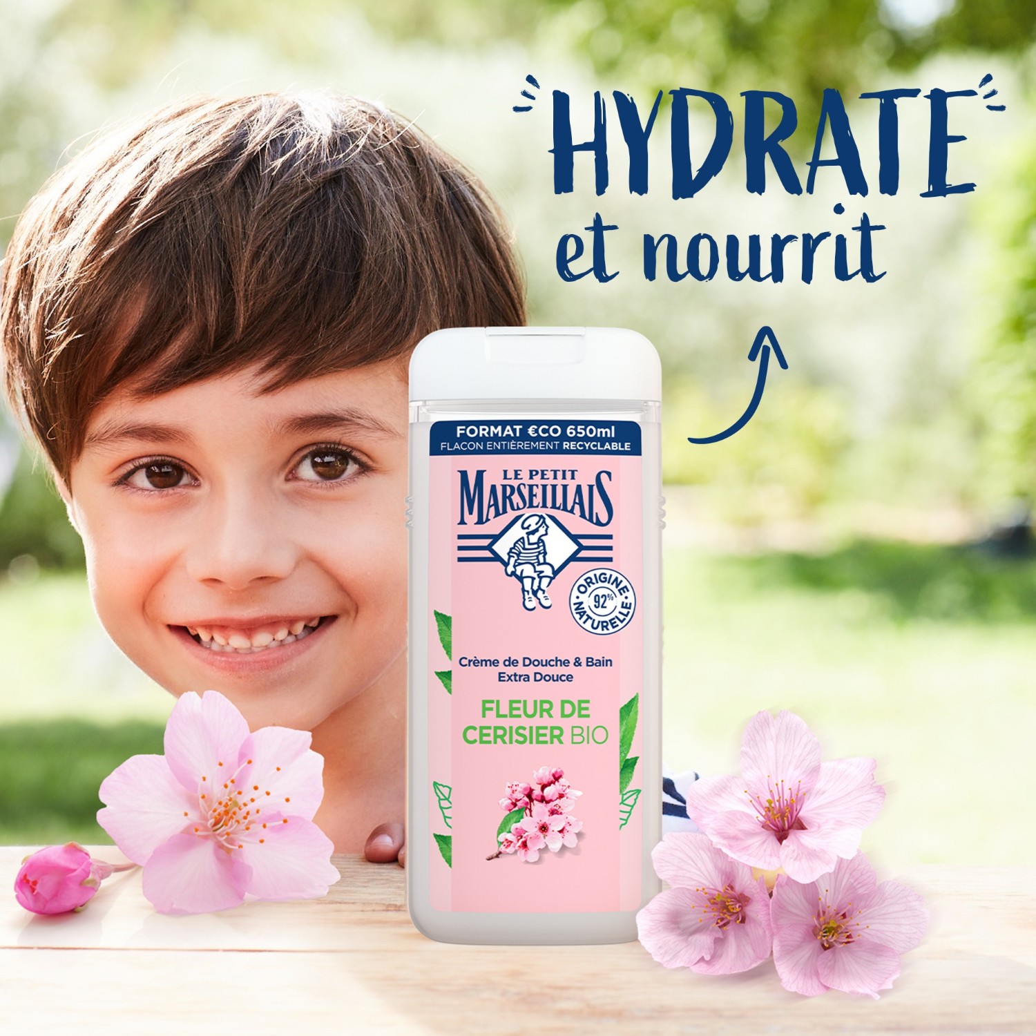 Le Petit Marseillais DOUCHE EXTRA DOUXFLEUR DE CERISIER BIO