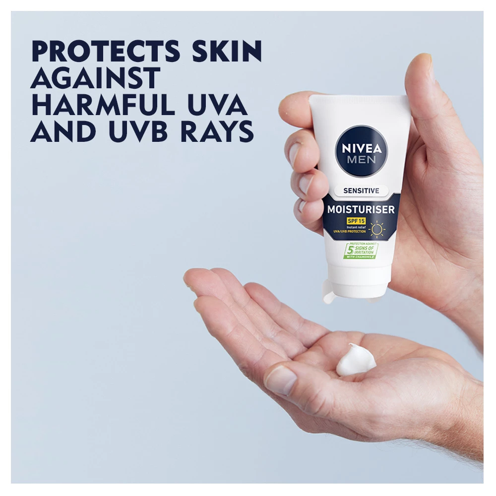 Cremă hidratantă pentru ten sensibil SPF15 75 ml - NIVEA