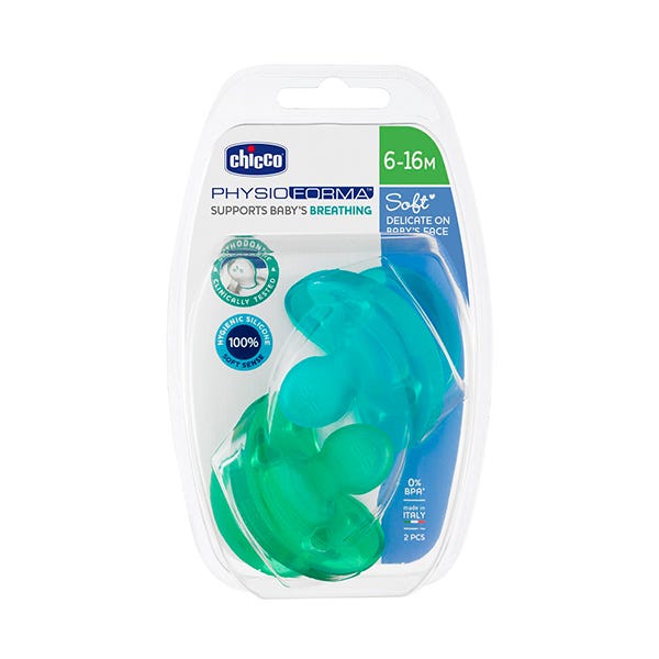 Physio Soft цуцла 6-16 месеци | 2 комада