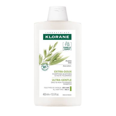 Klorane Oat UltraGentle -kaurahiusshampoo kaikille hiustyypeille