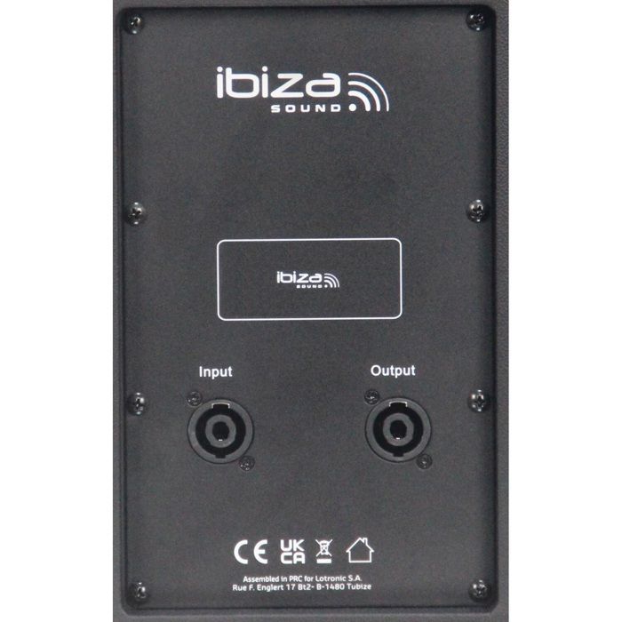 Ibiza SOUND XTK8-MKII Enceinte Sono Active Large Bande 8”/20cm 200W - Sono Soirée Dj Professionnel Fête Animation Prestation Retour