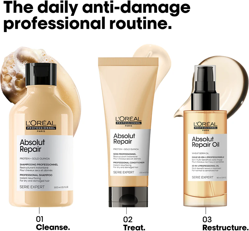L'Oréal Professionnel Serie Expert Absolut Repair Condicionador Regenerador Profundo para Cabelos Secos e Danificados