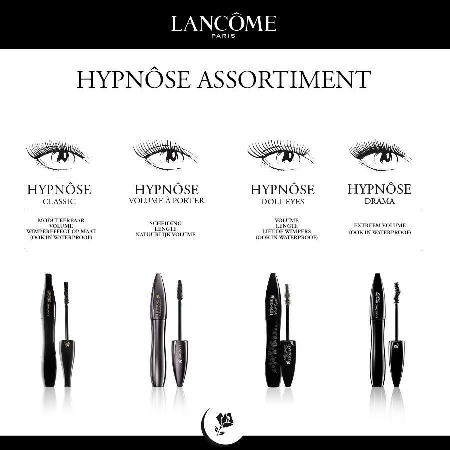 Lancôme blakstienų tušas Hypnôse Doll Eyes vandeniui atsparus tušas - 6,5 ml