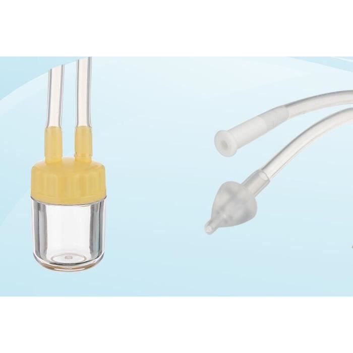 Aspirador nasal para bebés, ventosa nasal manual para la nariz del bebé, ventosa nasal antirreflujo, ventosa anti-reflujo para bebés