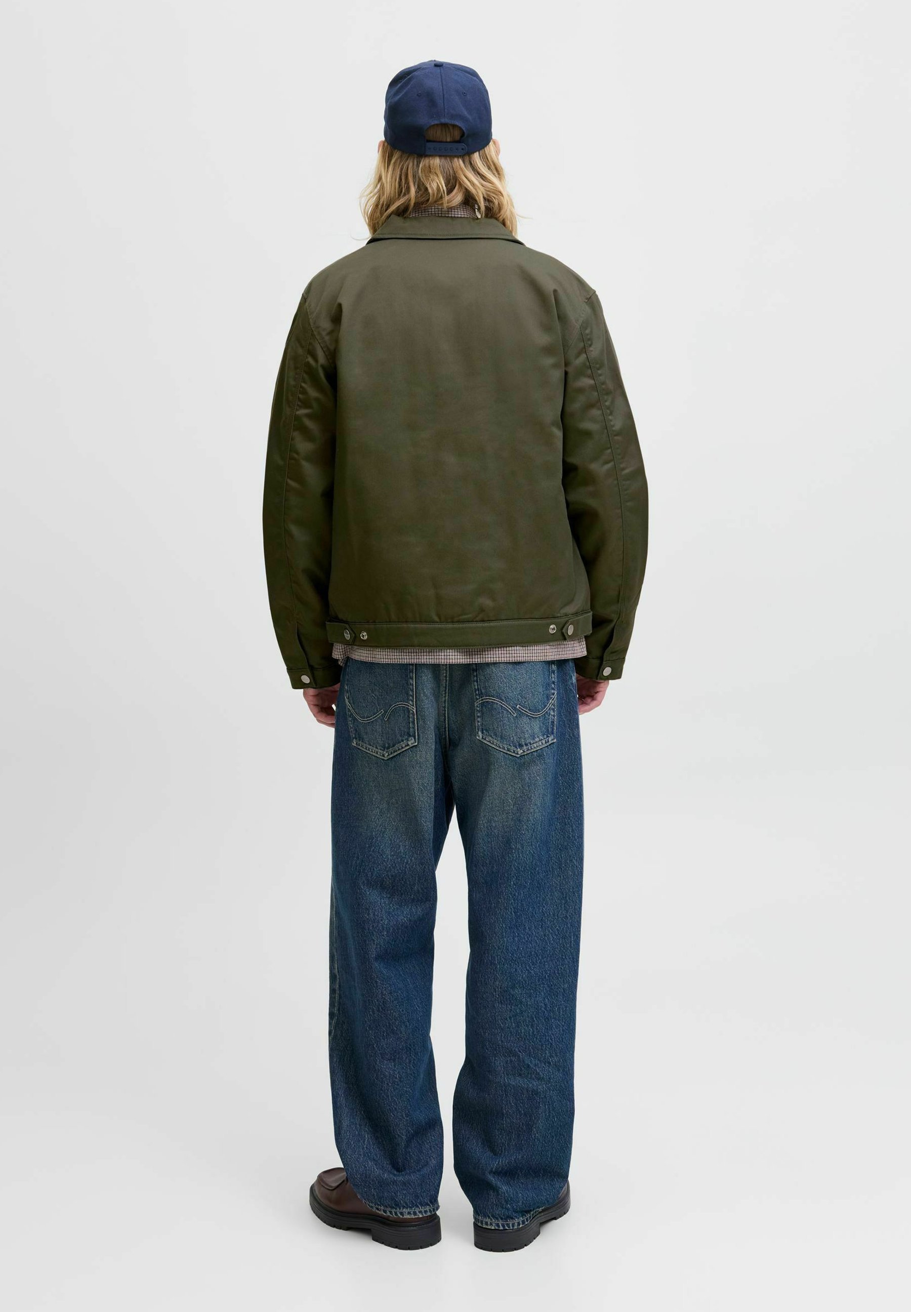 Jack & Jones zomerjas - olijfgroen