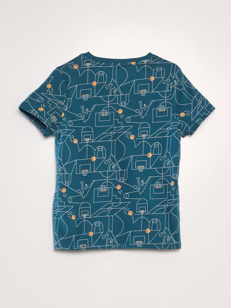 Camiseta estampada - VERDE