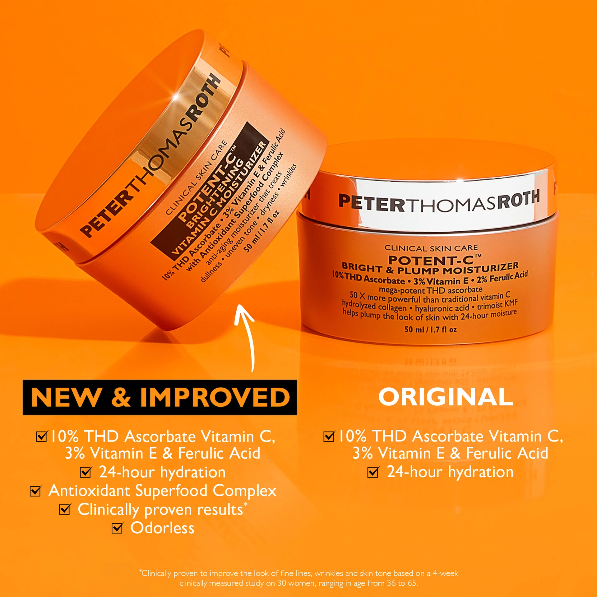 Potent-C™ dnevna krema za posvjetljivanje kože s vitaminom C 50 ml - Peter Thomas Roth