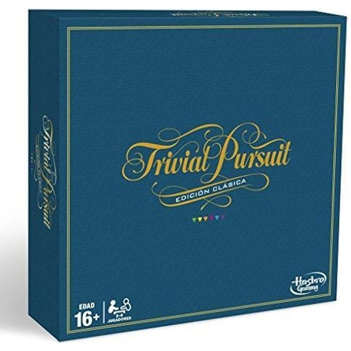 Board game - HASBRO GAMING - Trivial Pursuit - Classic Edition - Multicolor - Spanish