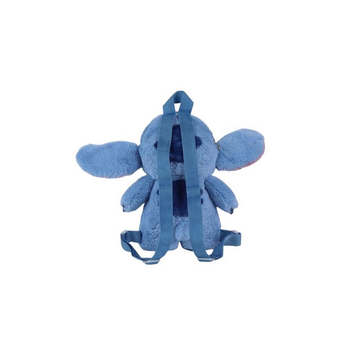 Children's backpack - DISNEY - Stitch - Plush - Light blue - Comfortable straps