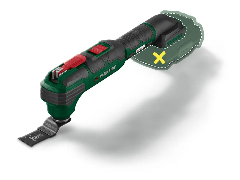 Ferramenta multifuncional sem fio PARKSIDE® PAMFW 20-Li C3, 20 V