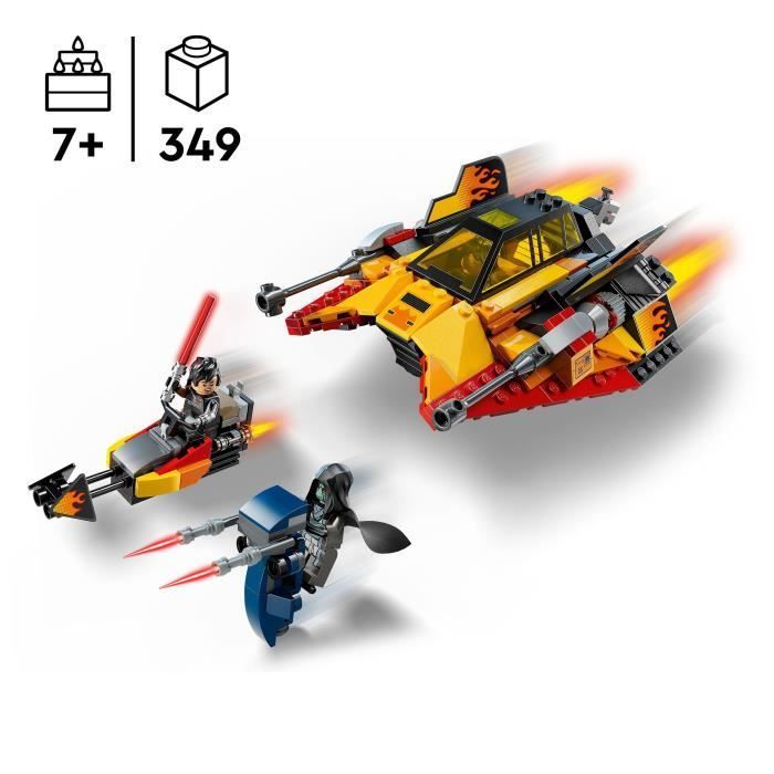 LEGO Star Wars 75414 Snowspeeder Flamejante - Brinquedo de Construção para Crianças a partir de 7 Anos