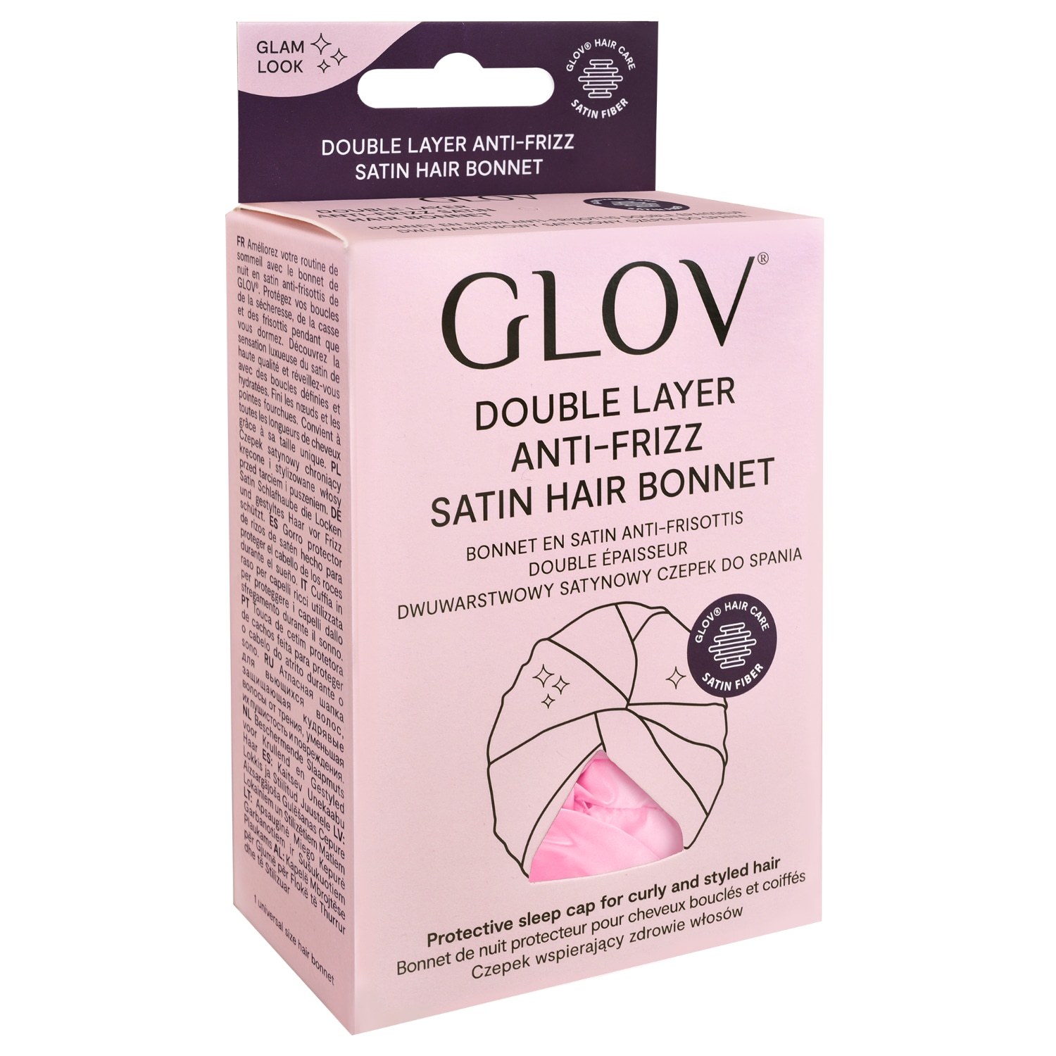 GLOV matu aksesuārs - satīna matu cepure - 1 gab.