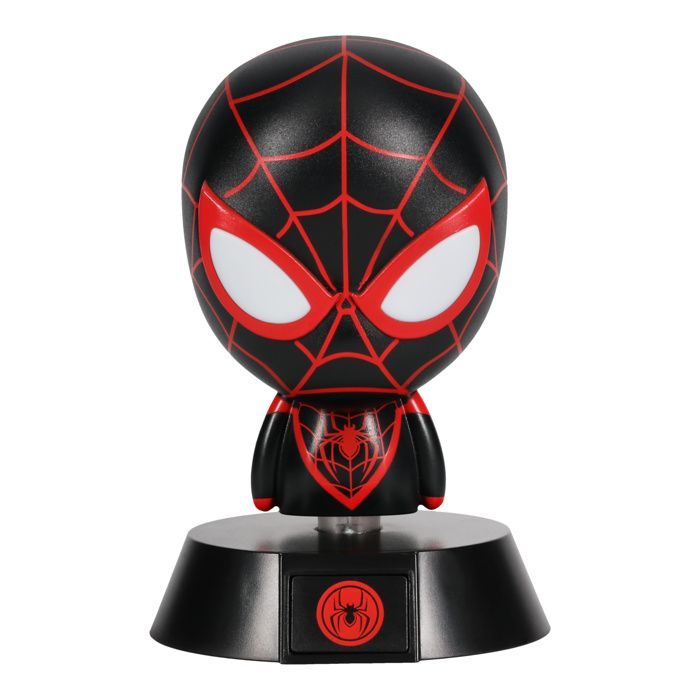 Lampe - Spiderman - Miles Morales - Noir - Intérieur - Enfant