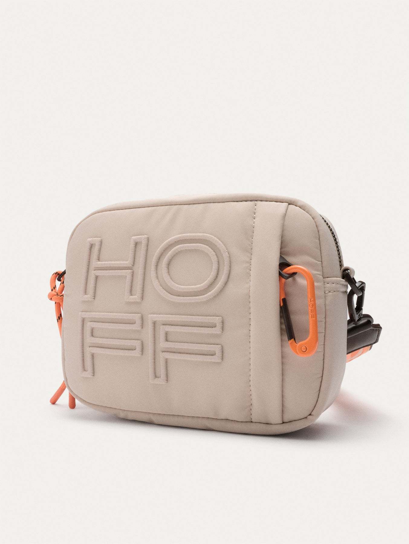BANDOLERA NYLON BRIDGE BEIGE