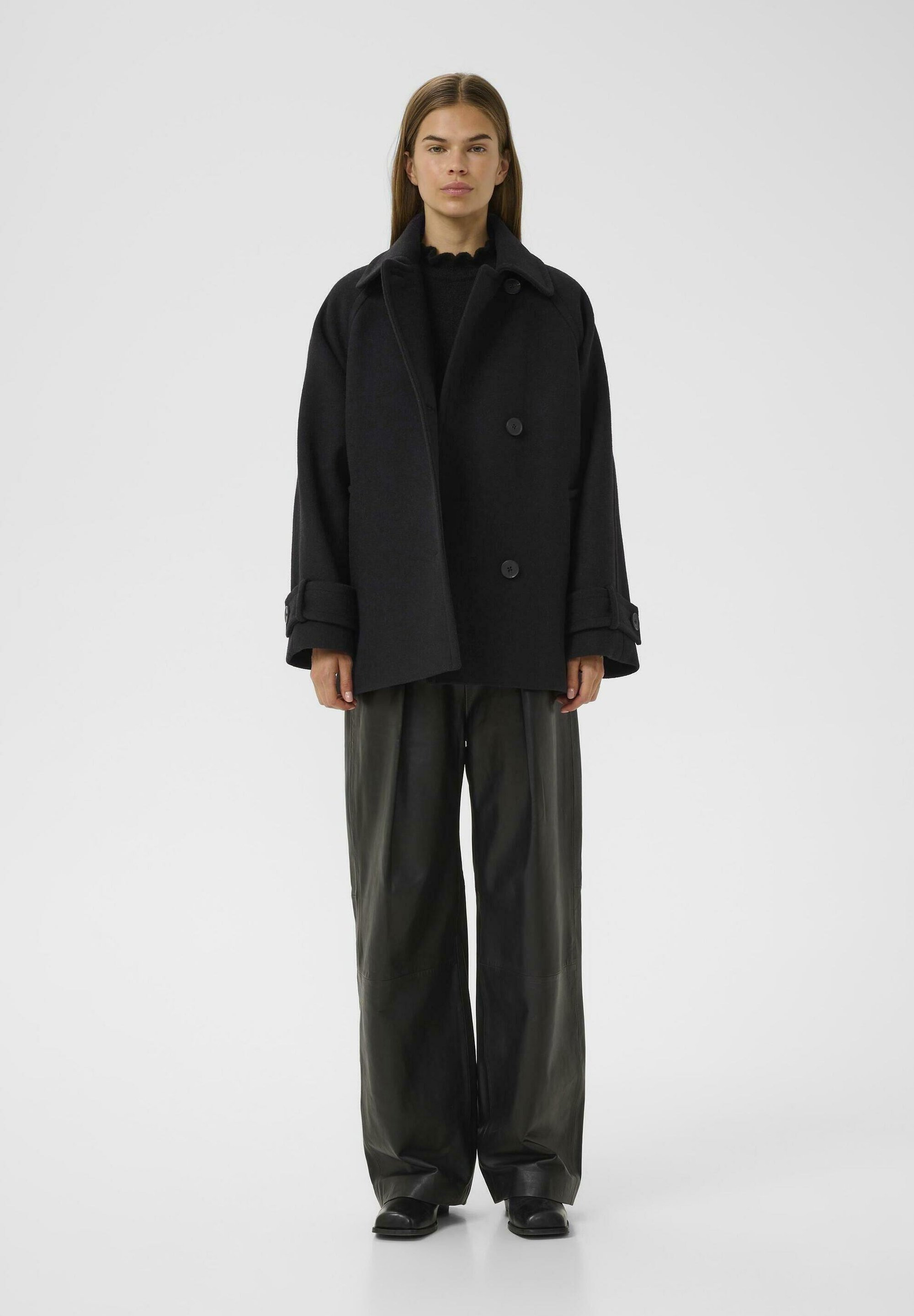 Cappotto corto InWear - nero