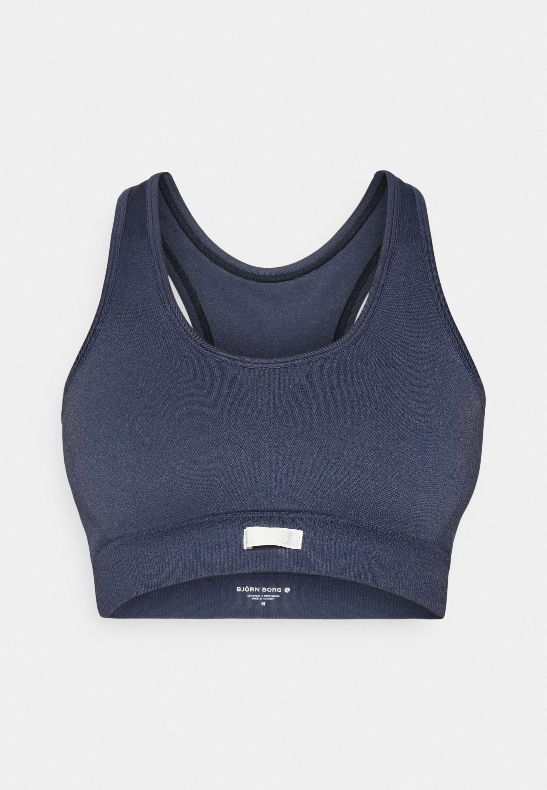 Björn Borg STUDIO SEAMLESS LOW BRA – Sport-BH mit leichter Stützwirkung – Outerspace
