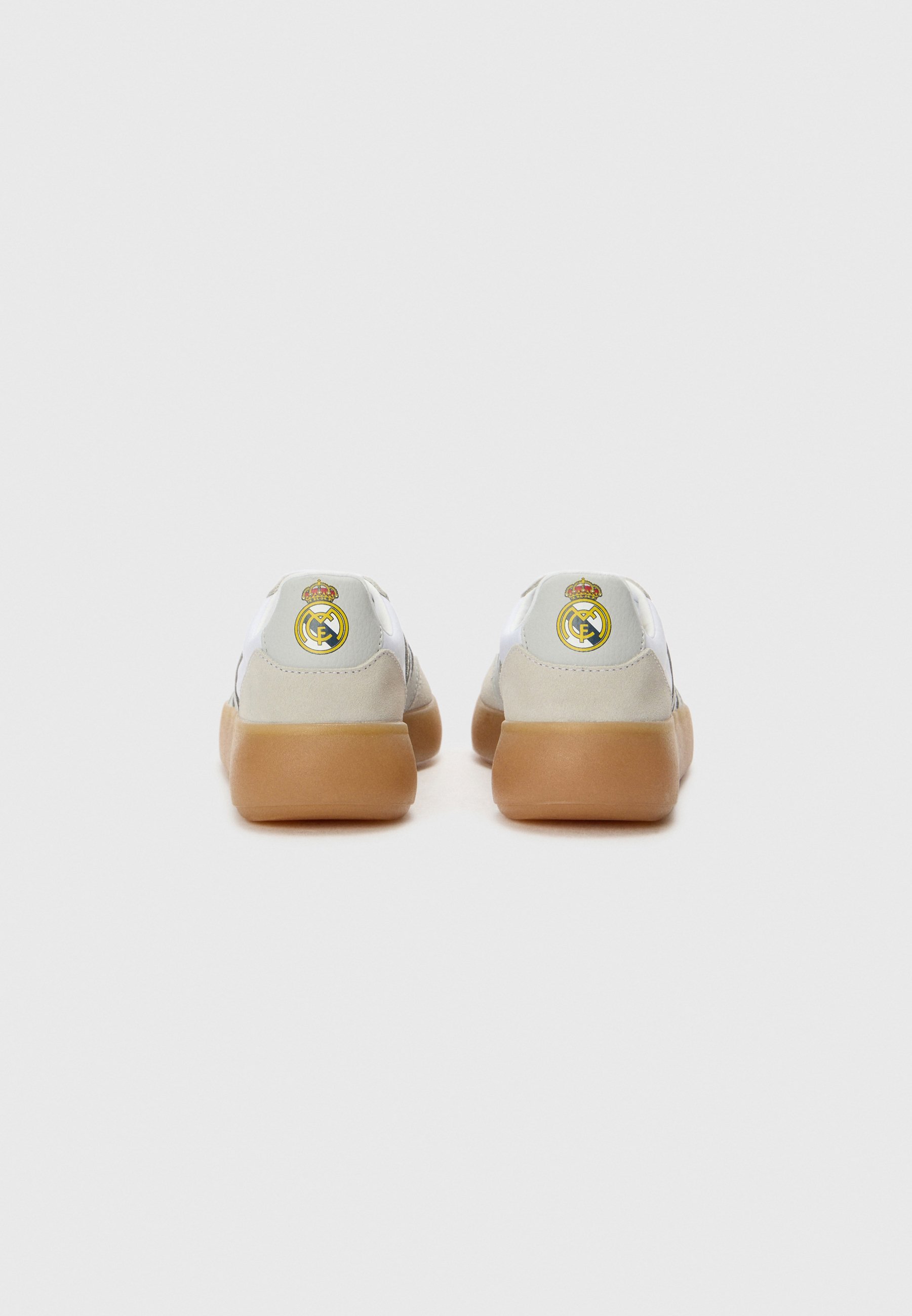adidas Performance BARREDA DECODE ARSENAL UNISEX - Zaalvoetbalschoenen - wit/effen grijs/rubber