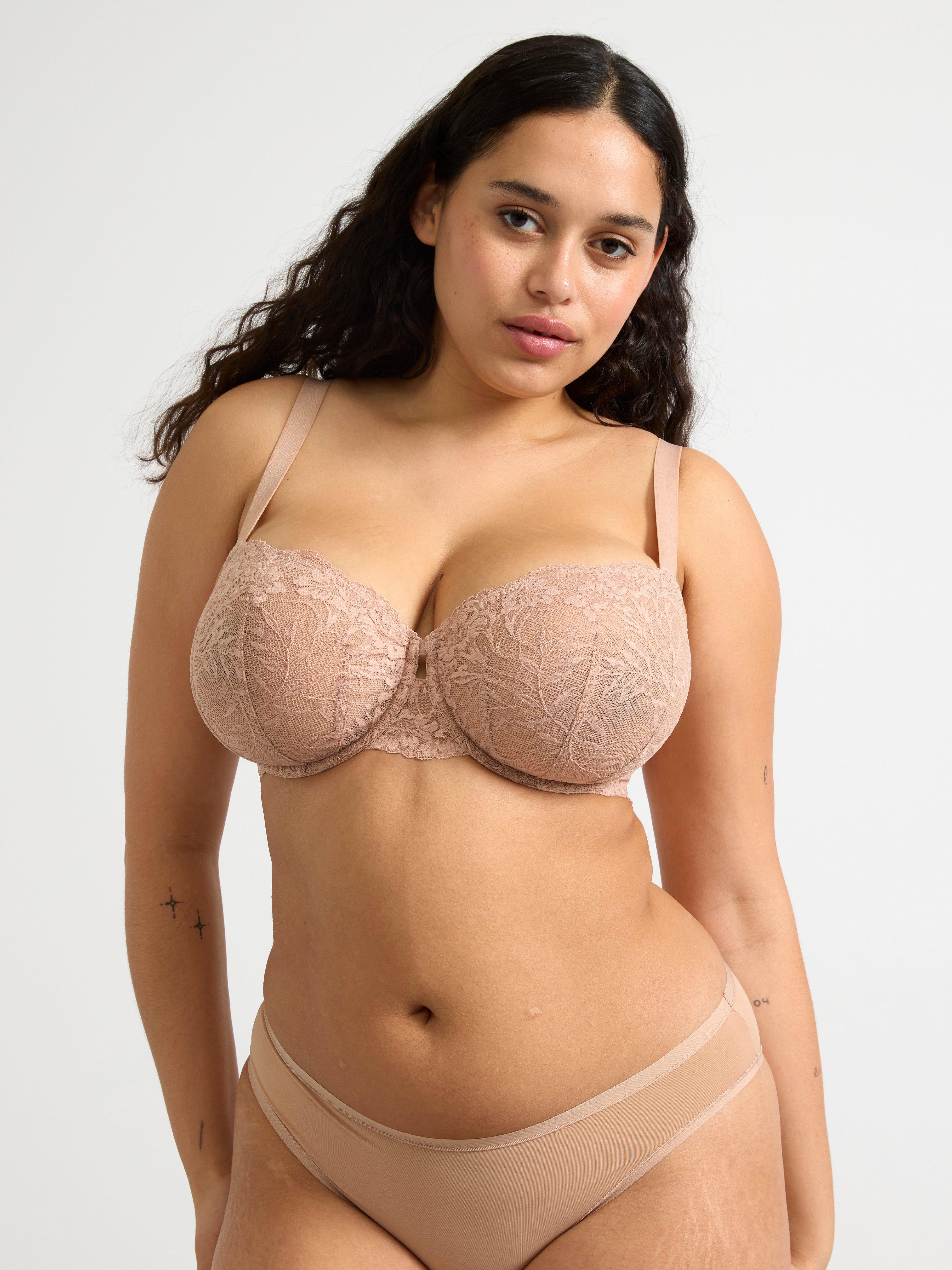 Splitt upolstret BH Beige