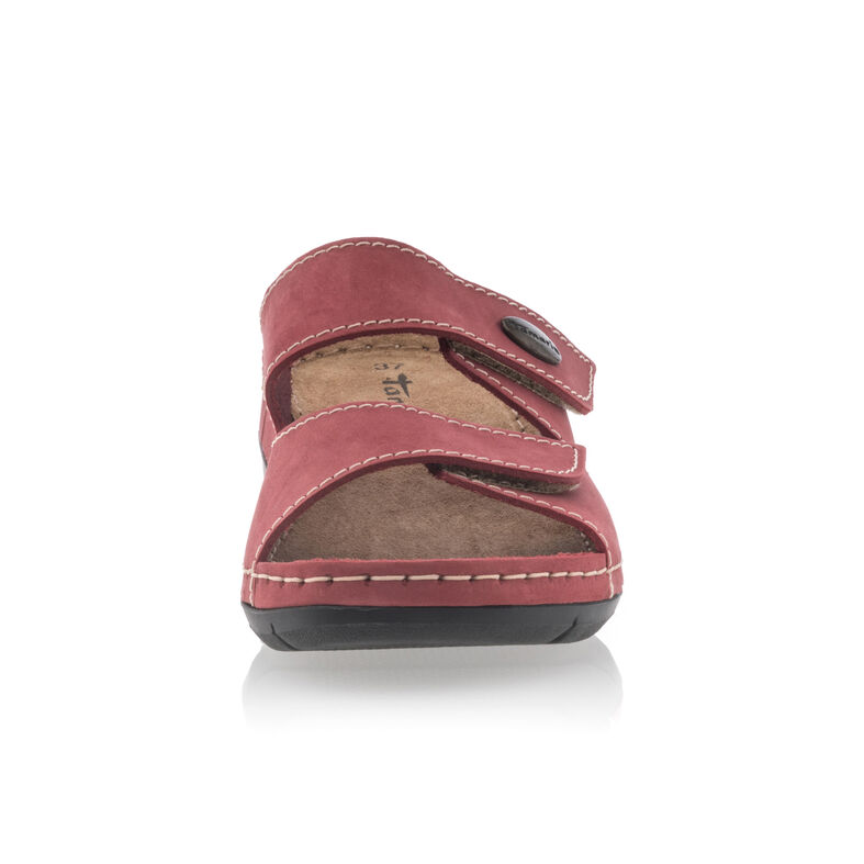 Naisten mukavuuskengät punaiset