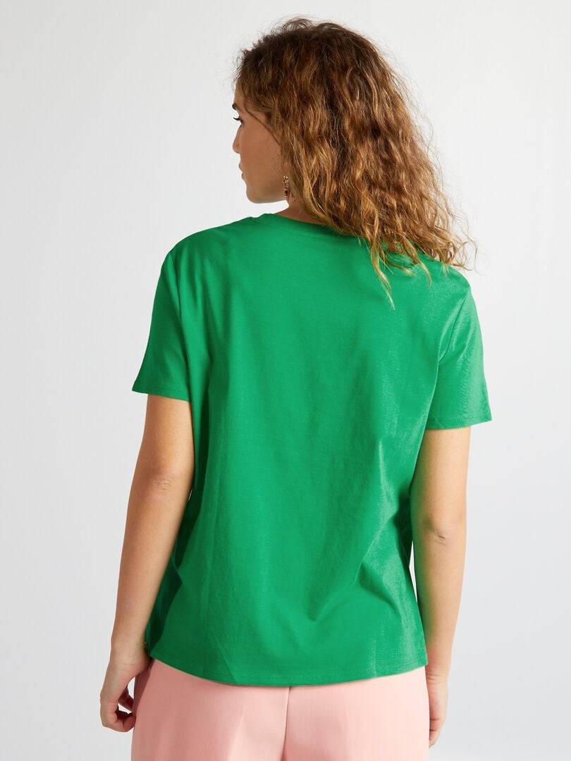 Camiseta 'Corazones' - VERDE