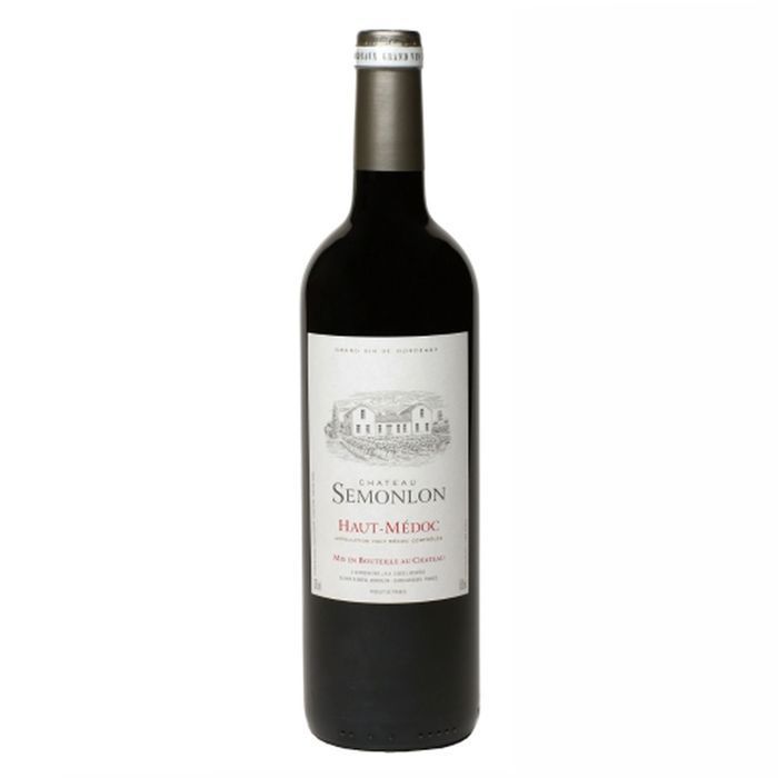 Château Semonlon - Lot of 6 x Haut-Médoc AOC Red Wine - 750ml Bottle