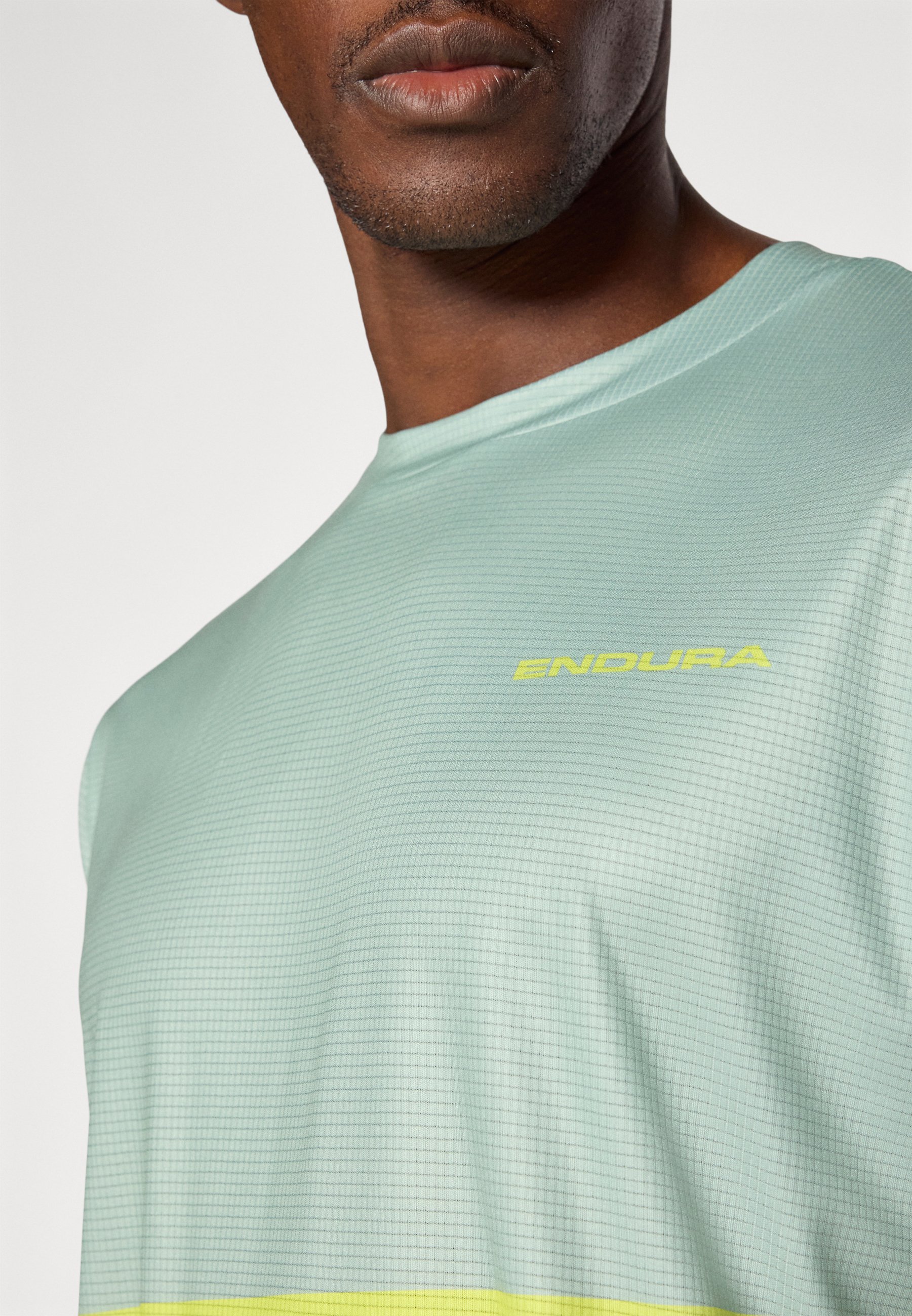 Endura SINGLETRACK CORE TEE - T-shirt stampata - verde lago