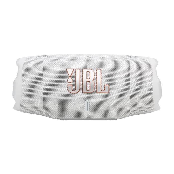 Altavoz Bluetooth portátil JBL Charge 6 - Blanco - Resistente al agua y a las caídas