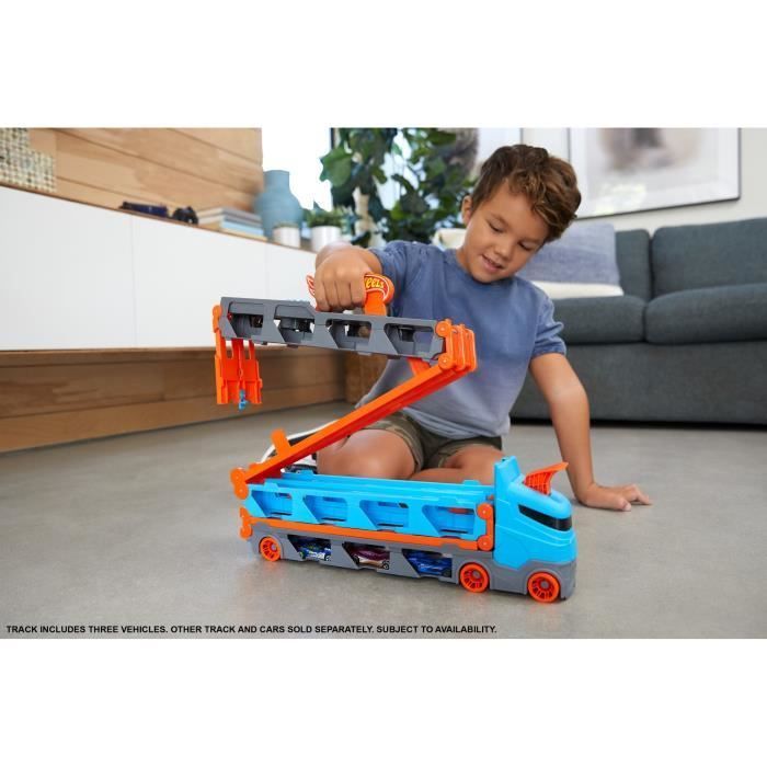 Hot Wheels - Trasportatore super estensibile - Pista / Macchinina - Età 4+ GVG37