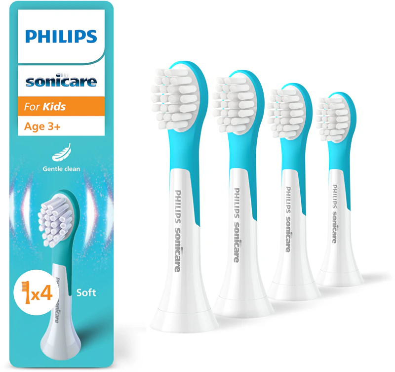 Philips Sonicare For Kids Mini 3+ HX6034/90 vervangende opzetstukken voor kindertandenborstel