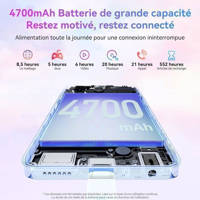 Smartphone BLACKVIEW WAVE 8C de 6,56