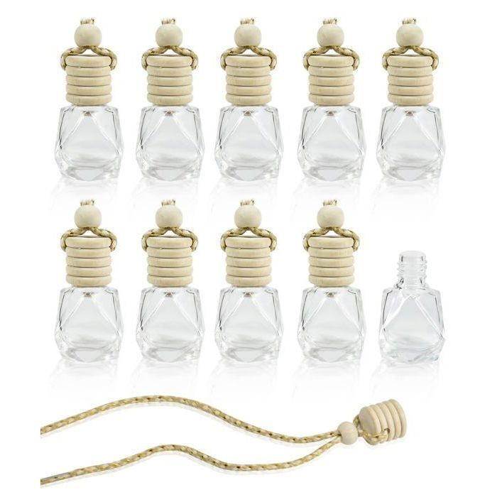 Set of 10 car air fresheners, aromatherapy, hanging essential oil diffuser - Decorative accessories