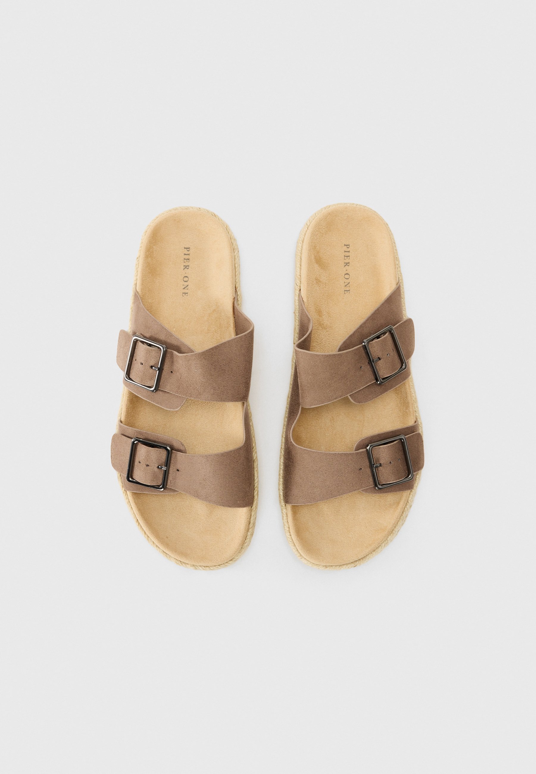 Pier One UNISEX - Muiltjes - beige