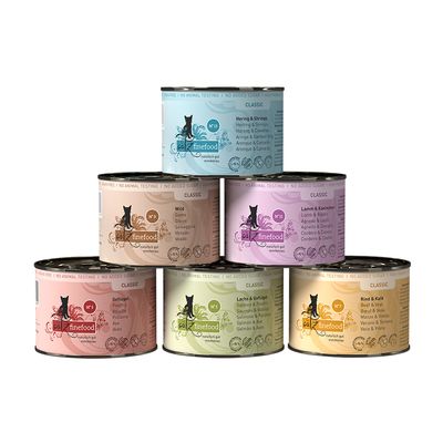 Catz Finefood Míchané zkušební balení konzerv 6 x 200 g