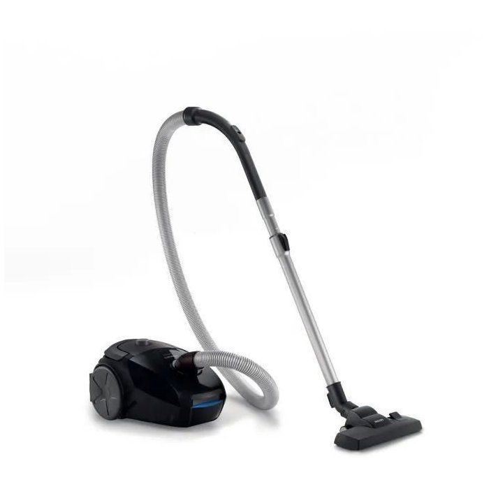 Aspiradora con bolsa - PHILIPS FC8241/09 - Serie 2000 PowerGo - 750 W - 77 dB - Negro intenso