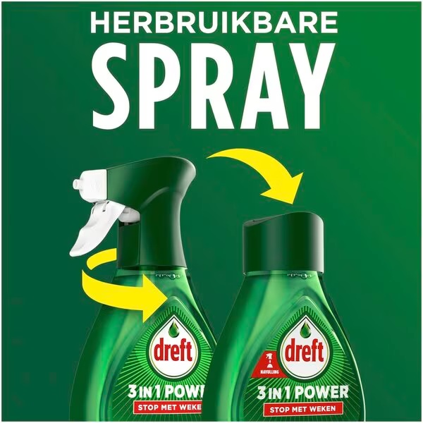 Dreft 3-u-1 Power Limun sprej<br>500ml