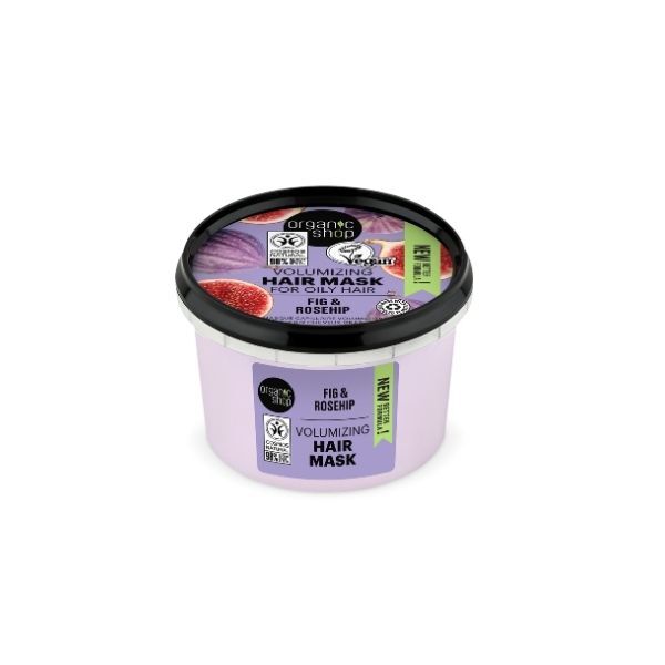 Organic Shop Volumennövelő Hajpakolás Zsíros Hajra 250ml