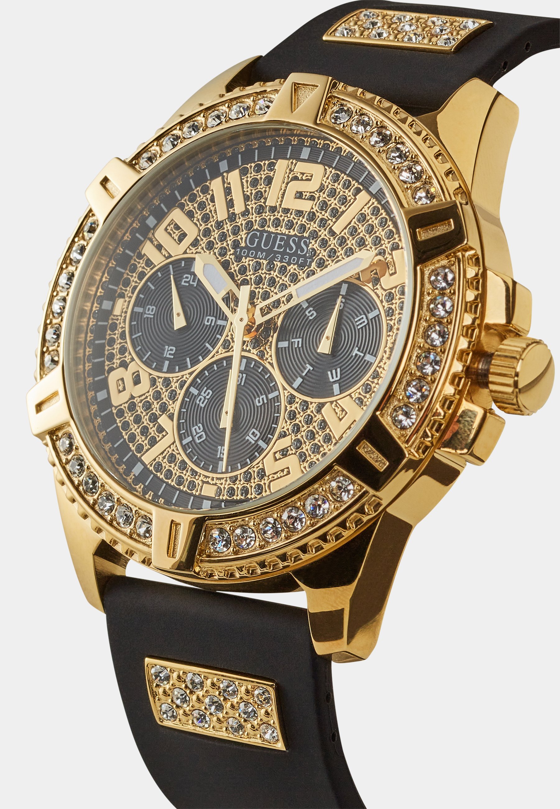 Orologio Guess GS FRONTIER - Cronografo - nero/oro