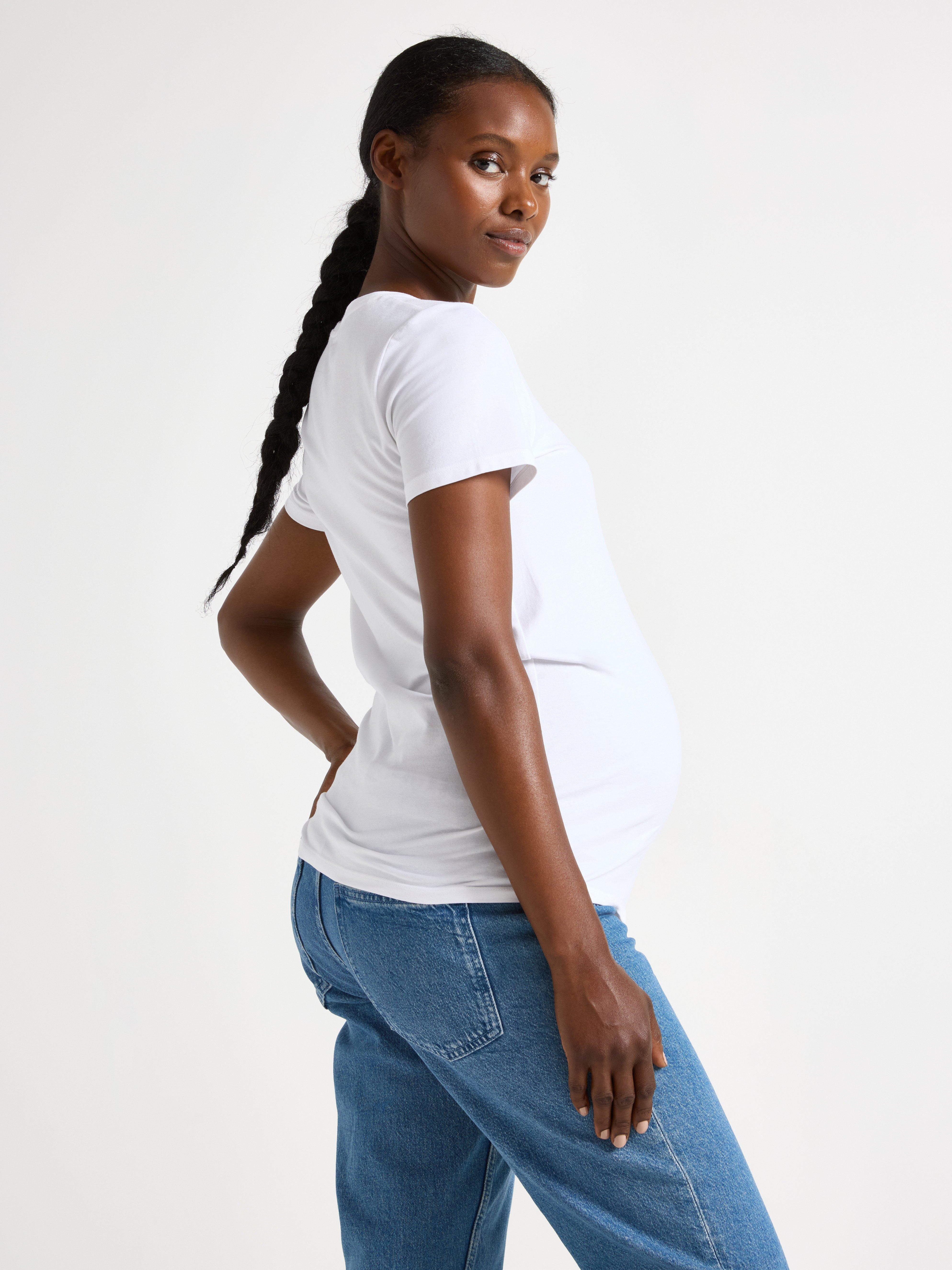 MOM maternity top White