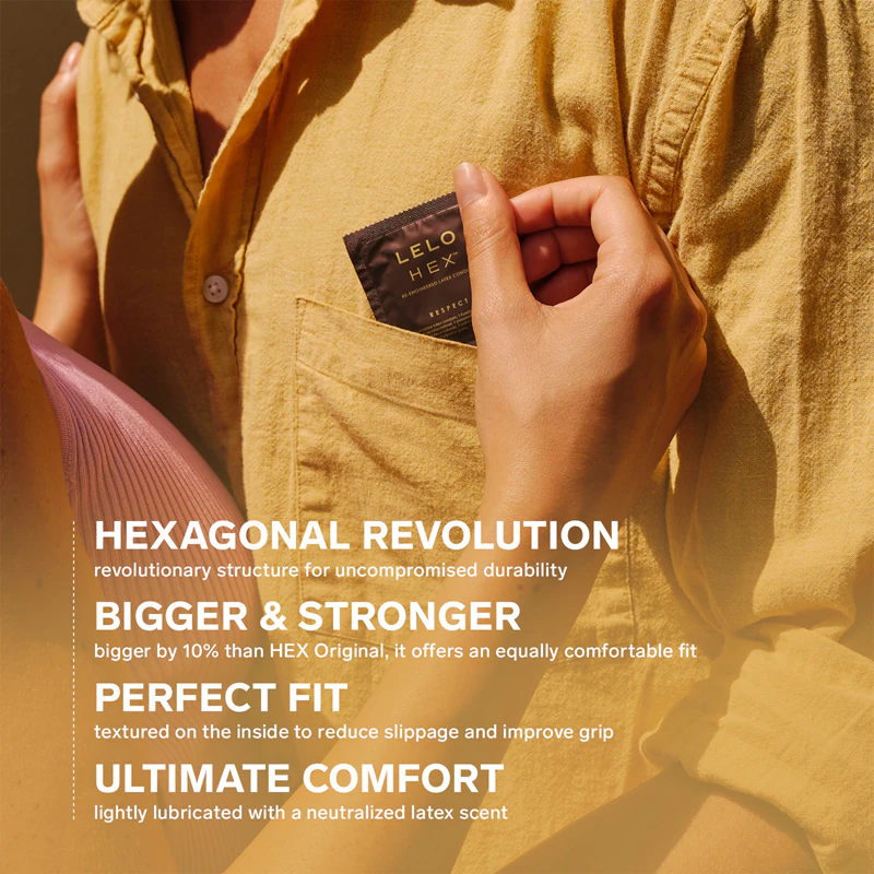 Preservativo médico Lelo Hex Respect XL