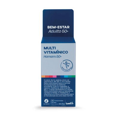 Wells Multivitamin for Men 50 30 kapsler 30 kapsler