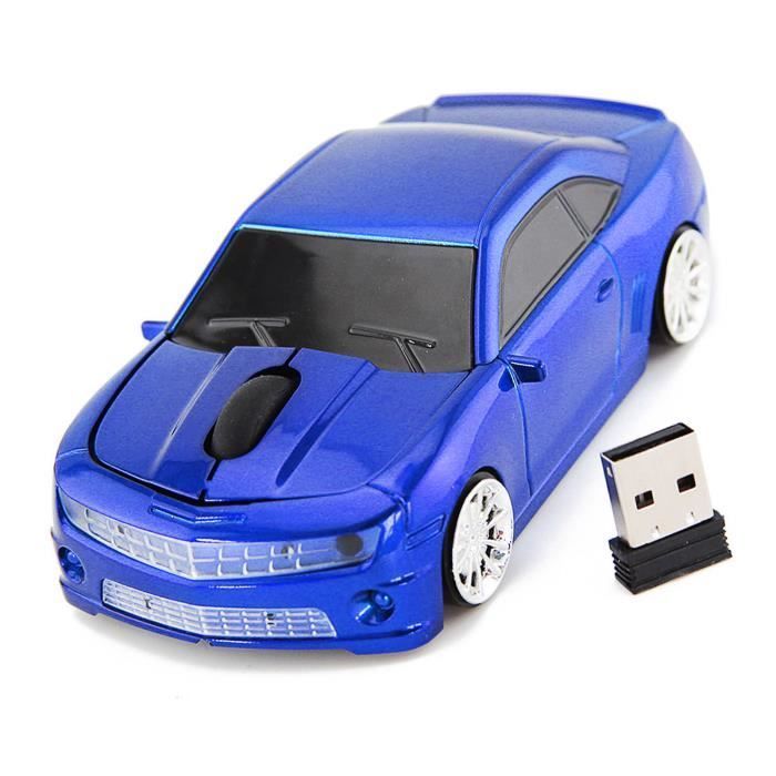 Ratón inalámbrico para ordenador - SALUTUYA - Coche deportivo - 2,4 GHz - Alta precisión - Plug and play