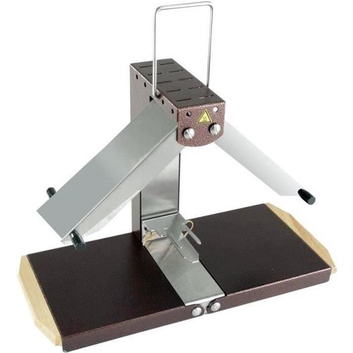 Raclettegrill, 1/4 Rad, 900 W - Edelstahl