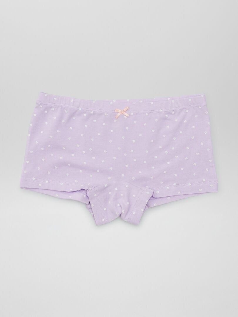 Set van 3 culottes - PAARS