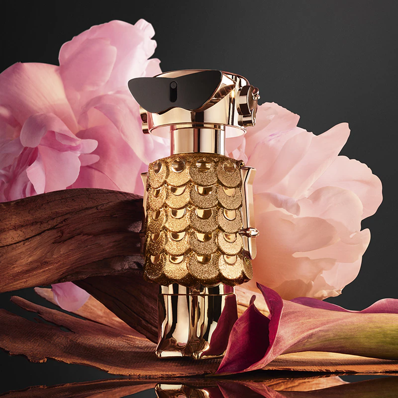 Frasco recarregável de Eau de Parfum Rabanne Fame Intense para mulheres