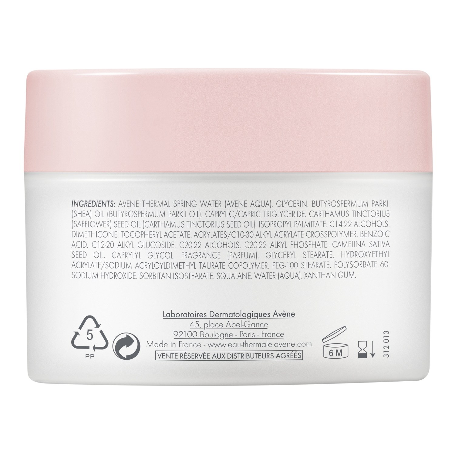 Avène Hydratačný telový krém s rozpúšťadlom - 250 ml