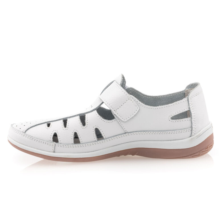 Zapatos blancos cómodos para mujer