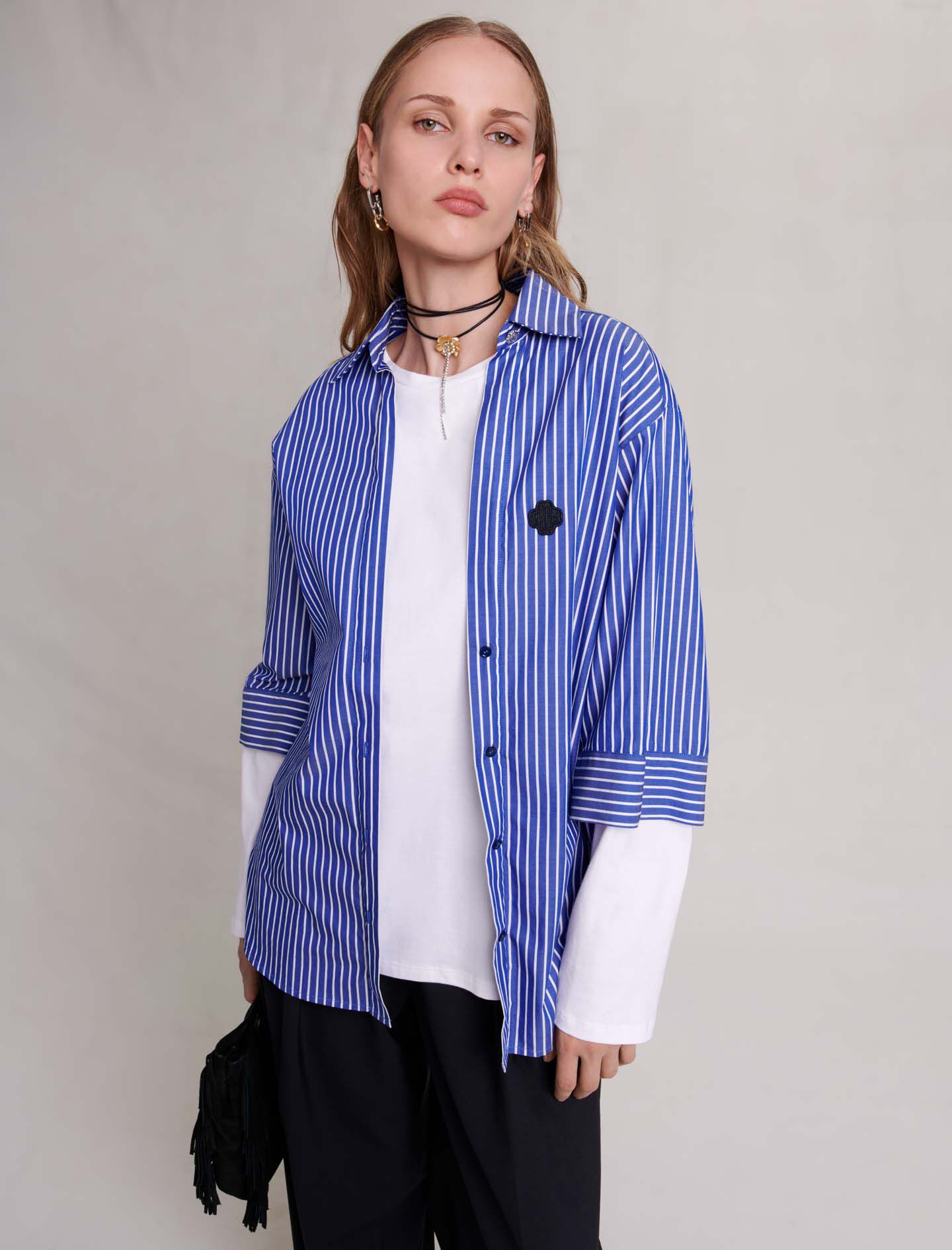 Tricou stil tricou - Albastru