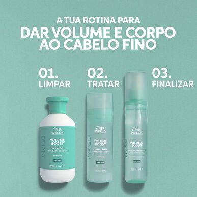 Wella Professionals Invigo Volume Boost Crystal Mask for fint hår