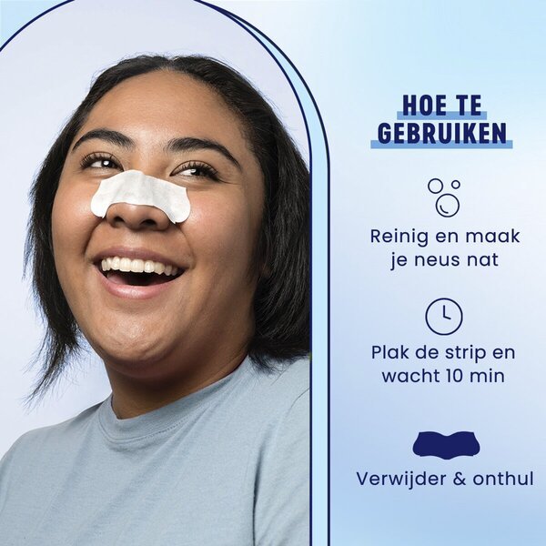 Bioré īpaši dziļi attīrošās poru strēmeles<br>6 gabali - Netīrai ādai