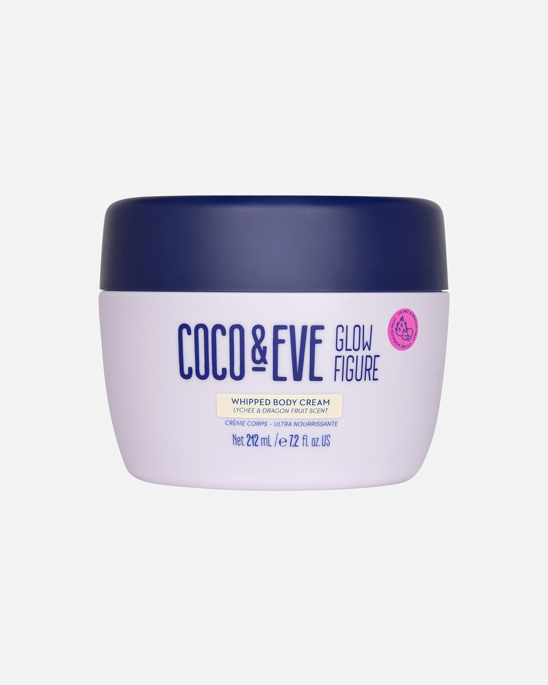 Coco & Eve Glow Figure šlag krema za tijelo s mirisom ličija i zmajevog voća